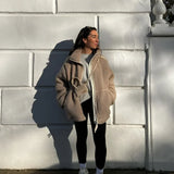 Nadia | Palton de Iarnă Moale și Călduros