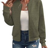 Dora – Jachetă bomber structurată cu închidere