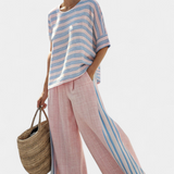 Cecília | Set De In Pânză De Bambus Daisy Roz Confortabil