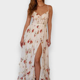 Sónia | Rochie midi cu model floral