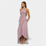 Rochie cu Volane Sculptate