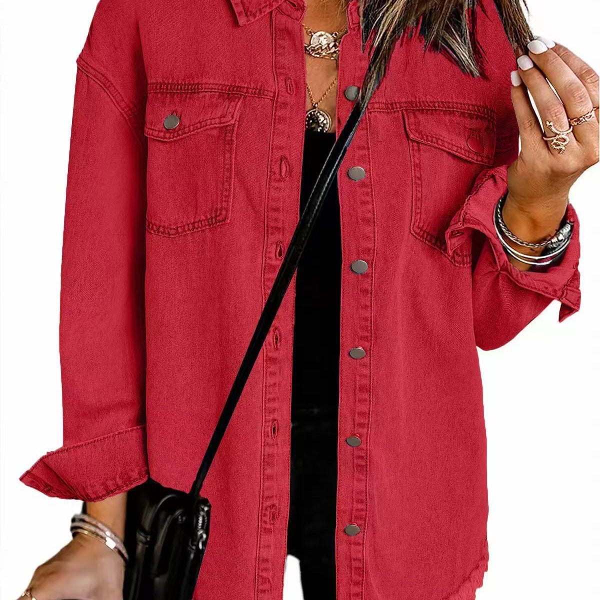 ROXANE™ – Jachetă Jeans Clasică pentru Zi de Zi