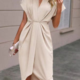 Kaye | Rochie Midi Envelope Elegantă