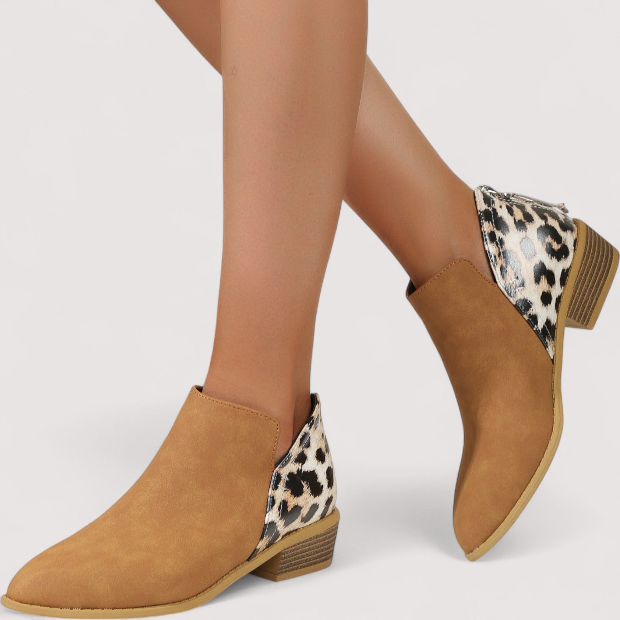 Jazmin - Botine elegante din suede