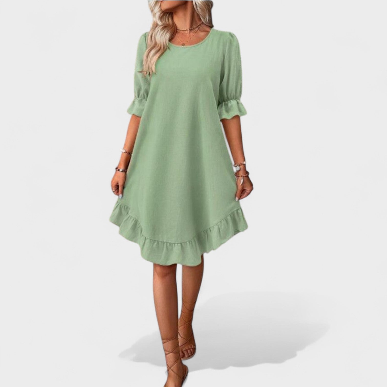 Sassa - Rochie casual cu volane