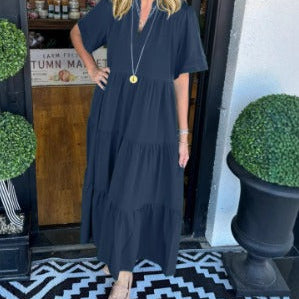 Carlota | Rochie Maxi cu Mișcare