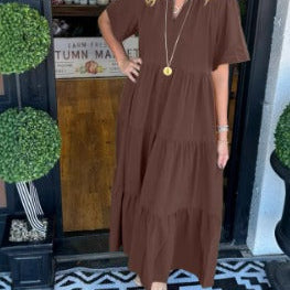 Carlota | Rochie Maxi cu Mișcare