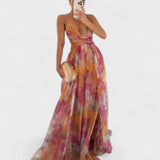 Madeline | Rochie Lungă Florală pentru o Eleganță Fără Efort