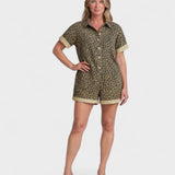 Nikki | Rochie-Camasa Casual cu Accente Sălbatice