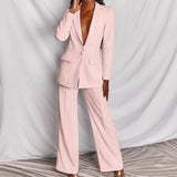 Lara | Blazer Elegant și Set de Pantaloni