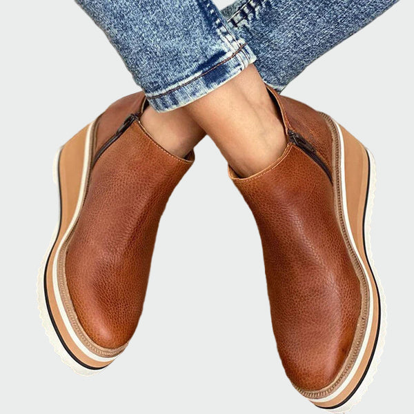 Botine din Piele Inkas