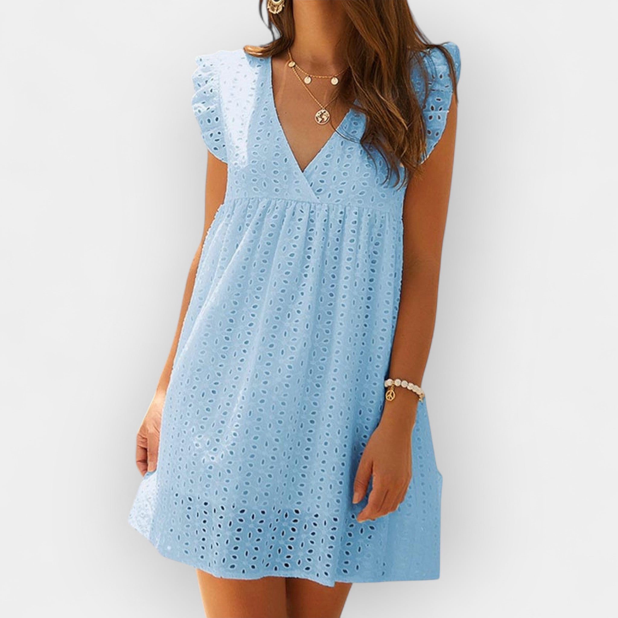 Rochie de Vară cu Șorturi Ascunse și Buzunare