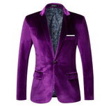 Blazer din catifea elegant