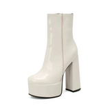 Carina – Botine cu platformă super înaltă, cu farmec și încredere