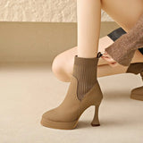 Eugenia – Botine cu platformă, Confort și Eleganță Feminină