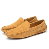Mocasini din suede premium eleganți