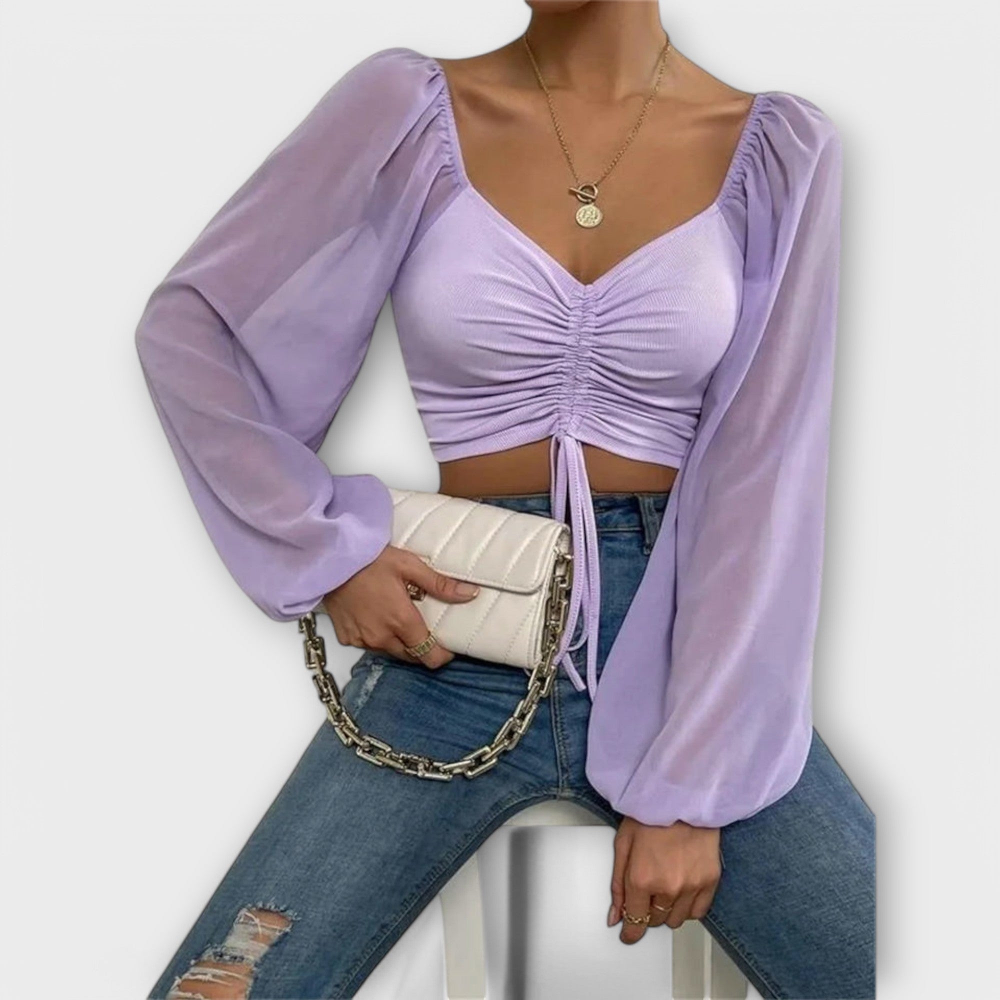 Jacqueline - Bluză versatilă