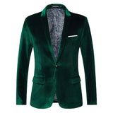 Blazer din catifea elegant