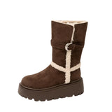 Danna | Botine cu platformă de iarnă cu design modern și confortabil