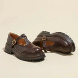 Mary Janes - Pantof Elegant din Piele