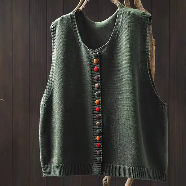 Rosalie | Vestă Tricotată