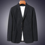 Blazer elegant din bumbac