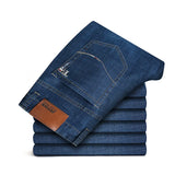 Pantaloni din denim casual drepți