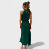 Alba - Rochie Satin Elegance