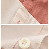 Cămașă bicoloră din bumbac