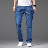 Pantaloni din denim casual drepți