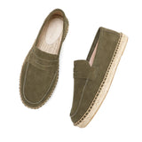 Espadrile elegante din suede