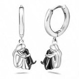 Cercei Îmbrățișare de Câine (Închidere Rotundă)