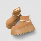 Benedita | Botine elegante cu platformă pentru zile reci