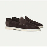 Mocasini din suede premium