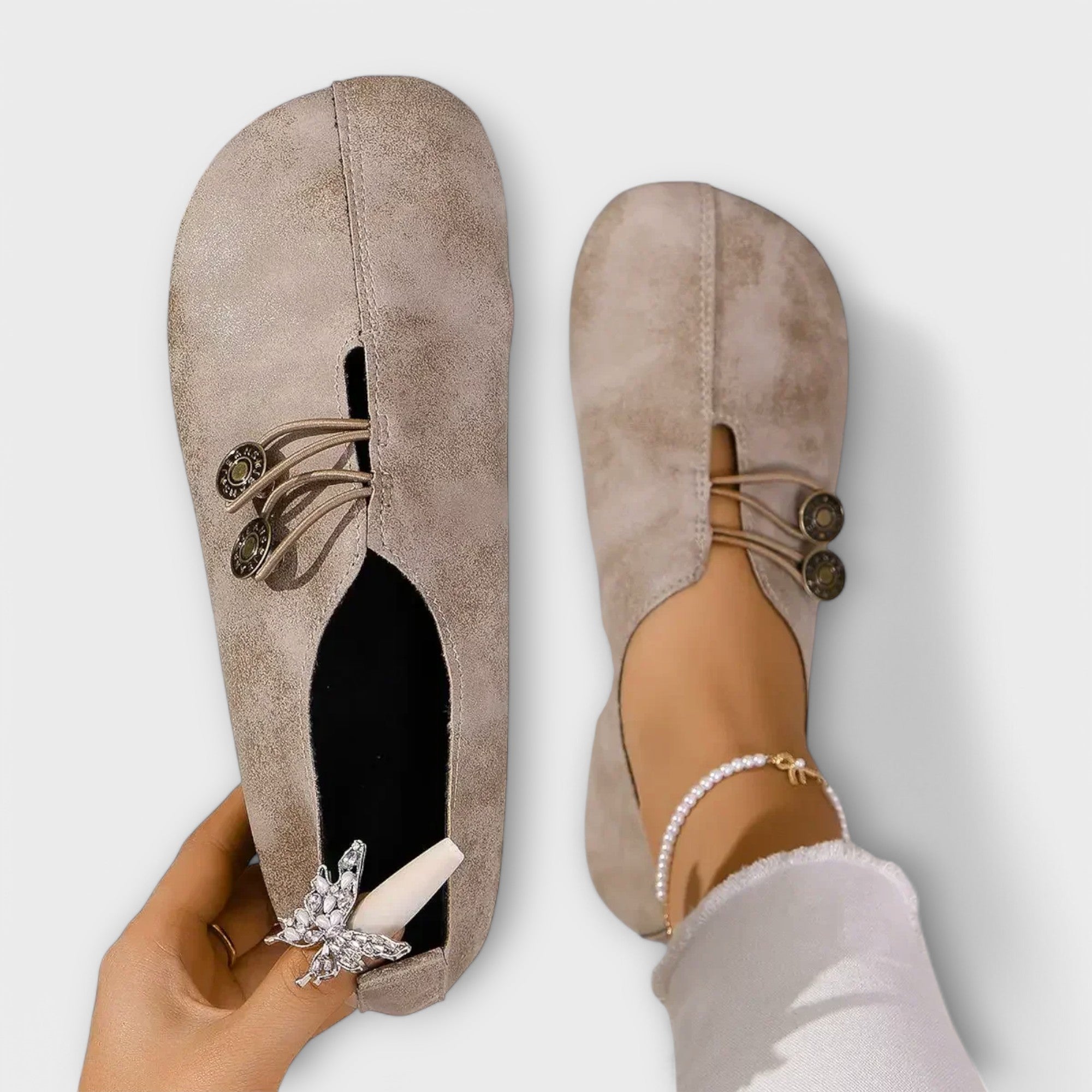 Noira – Mocasin din suede