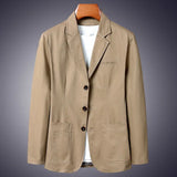 Blazer elegant din bumbac