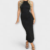 Rochie Elegantă Lungă fără Mâneci