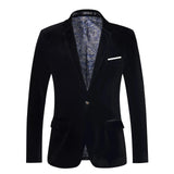 Blazer din catifea elegant