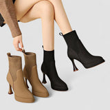 Eugenia – Botine cu platformă, Confort și Eleganță Feminină