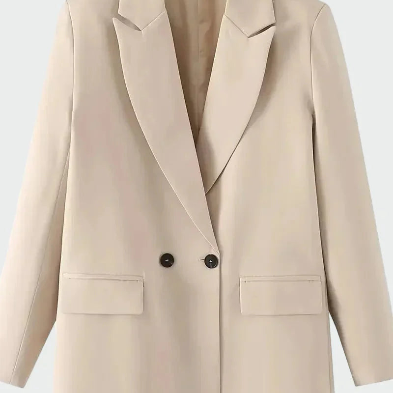 Palton Oversized cu Linia Modernă