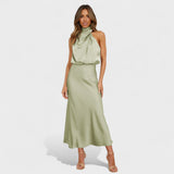 Alba - Rochie Satin Elegance