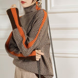 Leonor | Pulover de gât înalt luxos