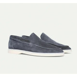 Mocasini din suede premium