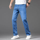 Pantaloni din denim casual drepți