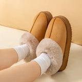 Lumina | Botine cu Toc Înalt și Fodera din Blană Caldă