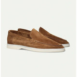 Mocasini din suede premium