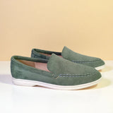 Mocasini din suede premium