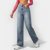 Jeans cu Picior Drept