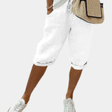 Pantaloni Eleganți din In pentru Femei