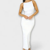 Rochie Elegantă Lungă fără Mâneci